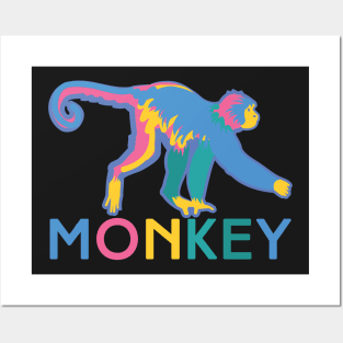 Happy Monkey Posters and Art